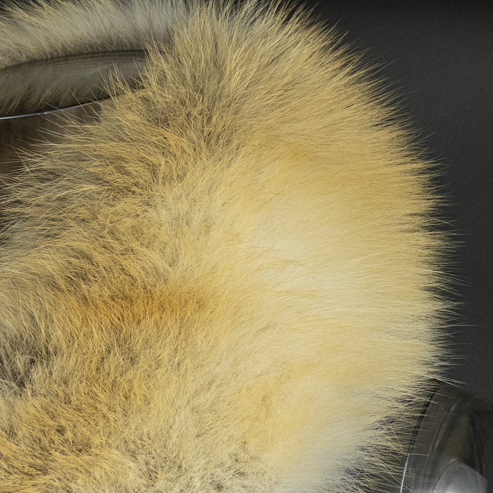 金島狐狸皮草圍巾 稀有-細節圖5