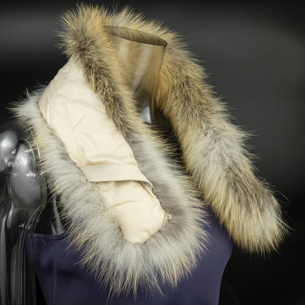 金島狐狸皮草圍巾 稀有-細節圖7