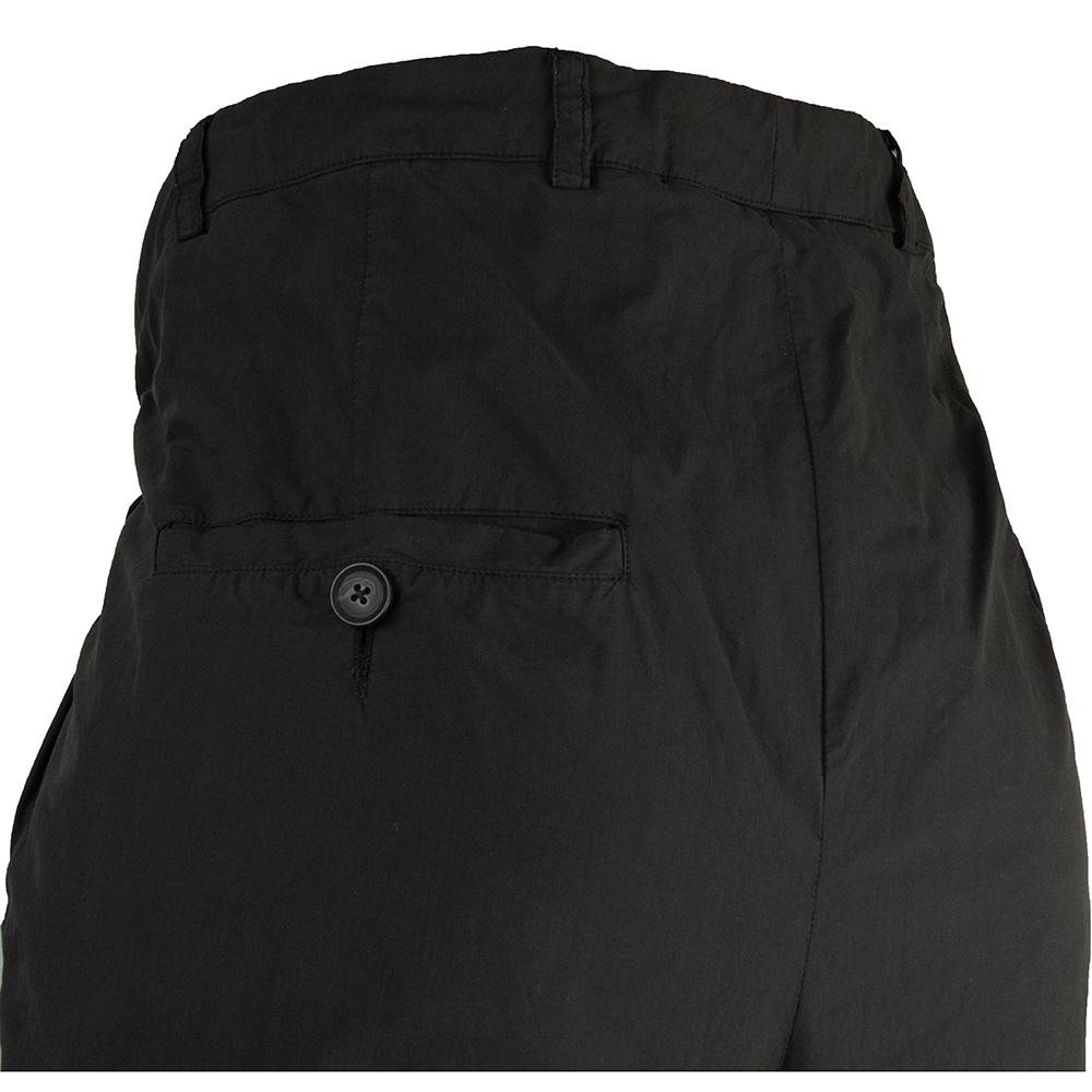 義大利時尚品牌SILENT by Damir Doma Paper Rain Sarl鐵灰色抓褶長褲 義大利製-細節圖5