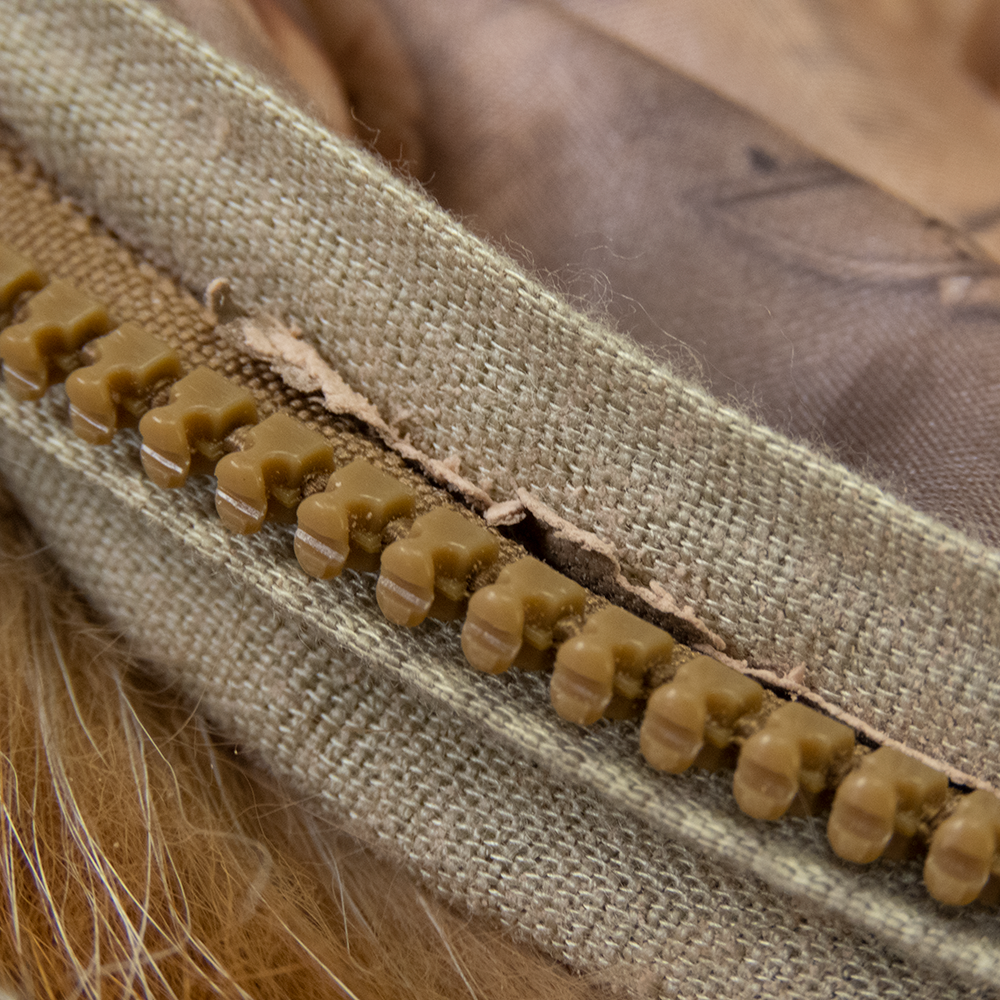 虎斑皮草無袖背心  外套 兒童-細節圖5