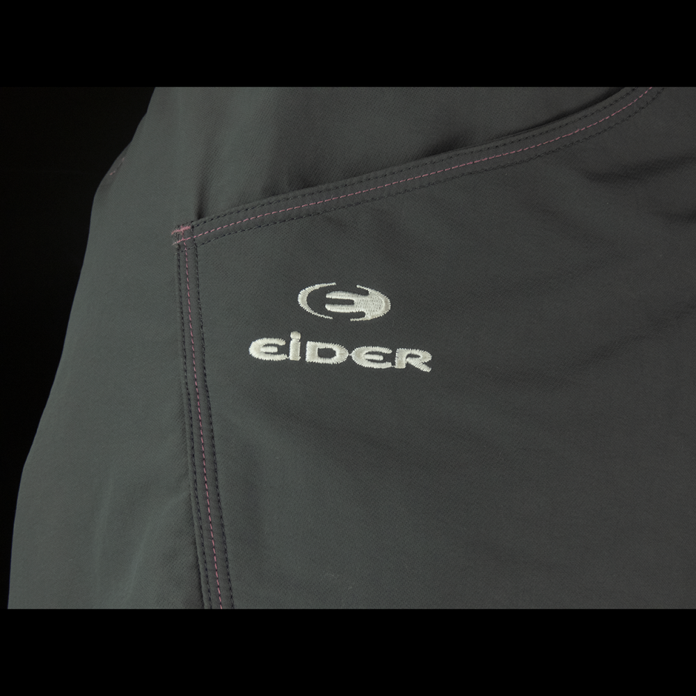 法國戶外精品專櫃品牌EiDER速乾透氣7分褲-細節圖3