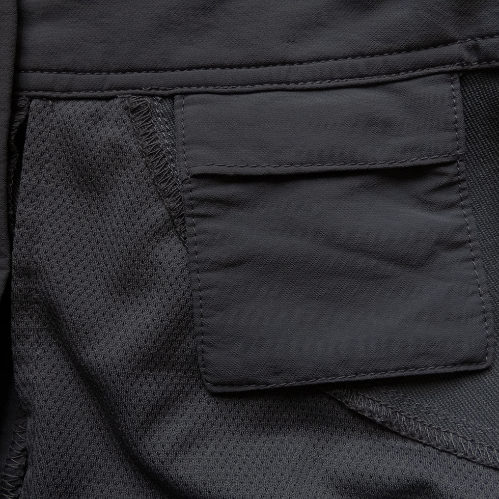 法國戶外精品專櫃品牌EiDER速乾透氣7分褲-細節圖7