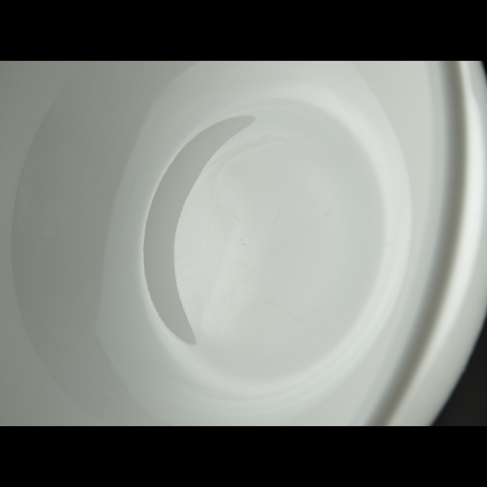 康寧 Corning 海芋花朵 直口碗 強化玻璃 飯碗 美國製 3件一組-細節圖3