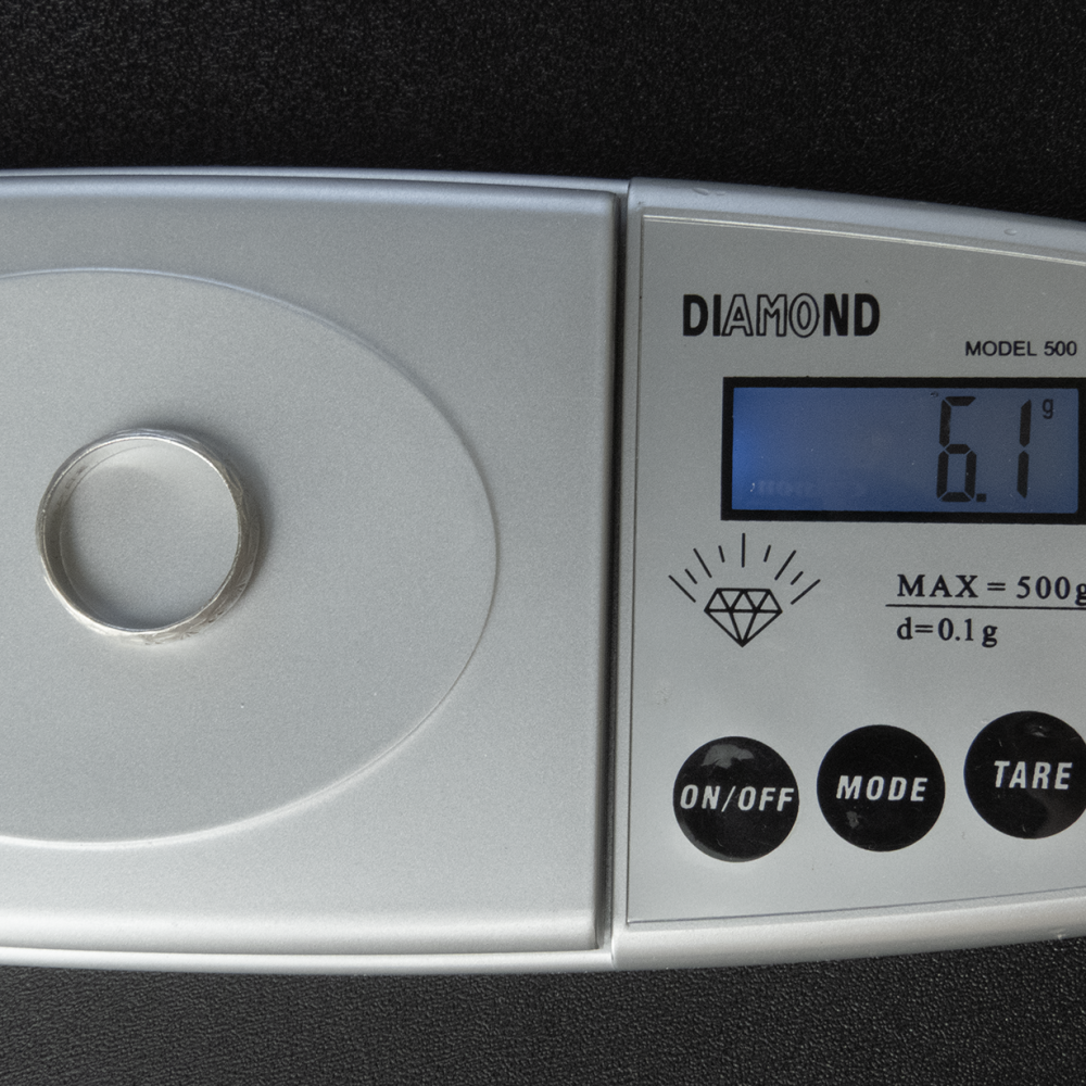 金聚寶 銀樓 18K鉑金花朵刻花戒指  #14-細節圖4