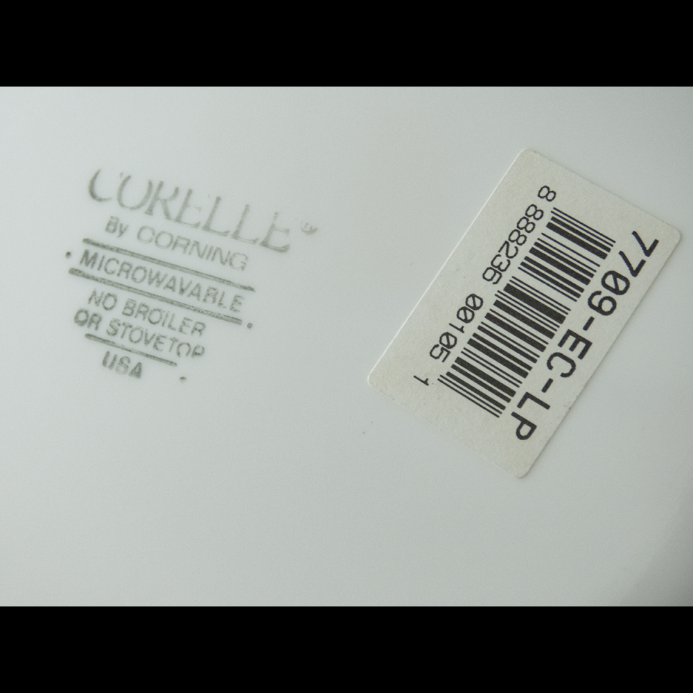 康寧 Corning 鬱金香 強化玻璃 餐盤 平盤 23.1cm 中盤 全新有貼紙-細節圖3