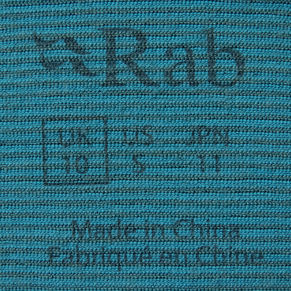 Rab英國品牌Syncrino羊毛混紡長袖排汗衣 湖藍色-細節圖6