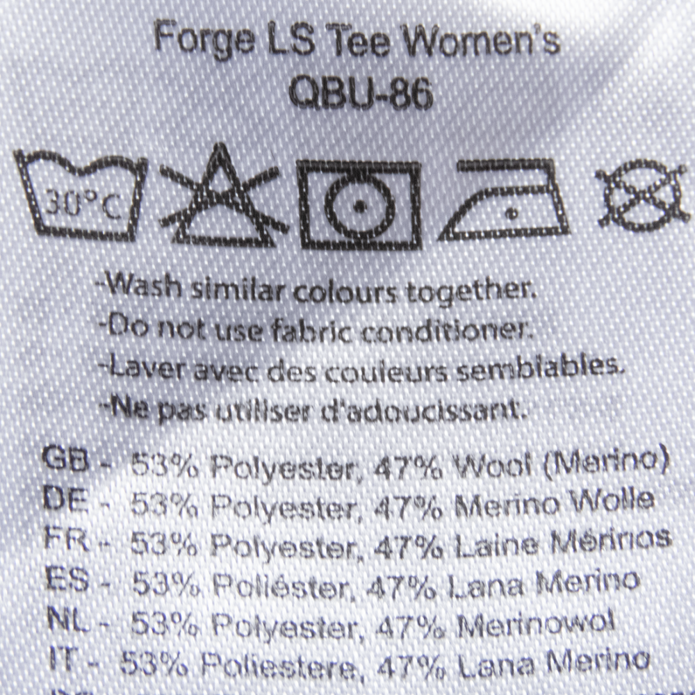 Rab英國品牌Syncrino羊毛混紡長袖排汗衣 湖藍色-細節圖8