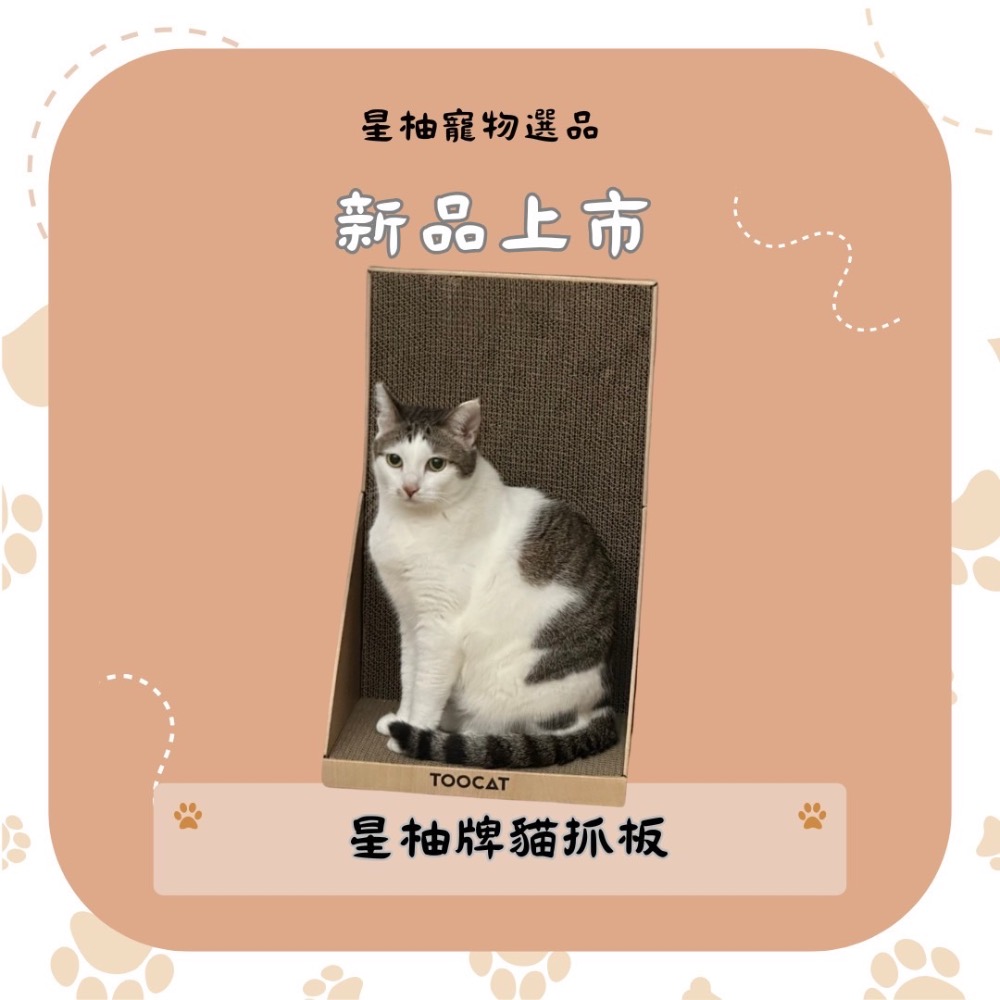 星柚牌L型直立式貓抓板-細節圖2