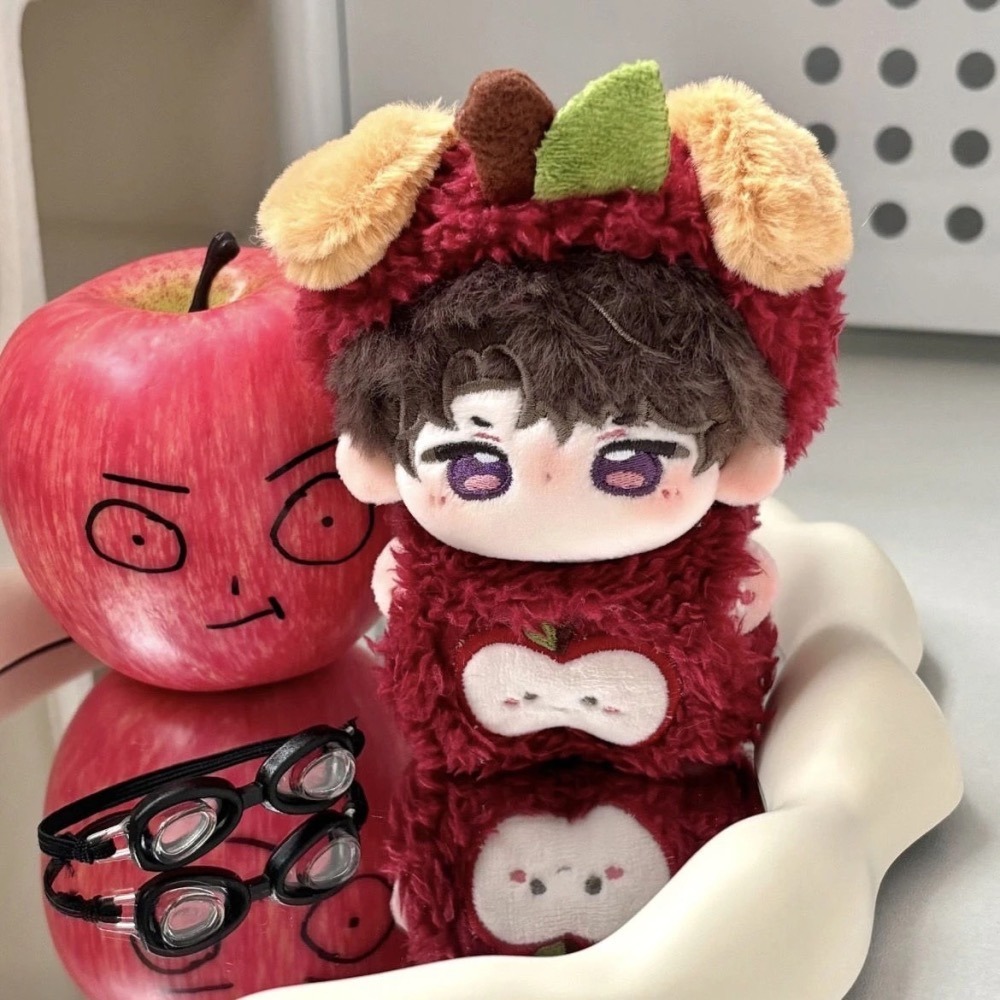 《預購》10cm棉花娃娃海星體娃娃彩色水果系列 娃衣可愛10cm娃娃娃衣換裝-細節圖2