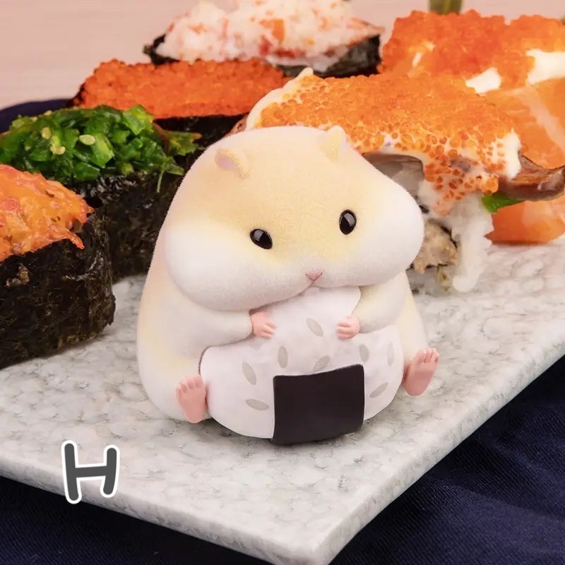 倉鼠克拉克吃貨系列盲盒手辦 可愛解壓少女心送小女生閨蜜生日禮物-細節圖9