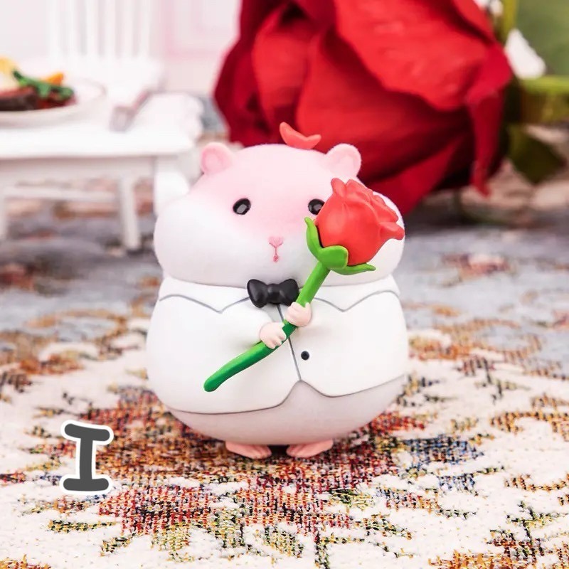 倉鼠克拉克吃貨系列盲盒手辦 可愛解壓少女心送小女生閨蜜生日禮物-細節圖10