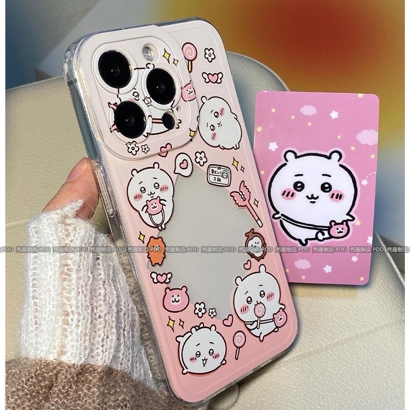 放照片吉伊卡哇手機殼適用蘋果15 華為榮耀90vivoy35小米14OPPOa58-細節圖3