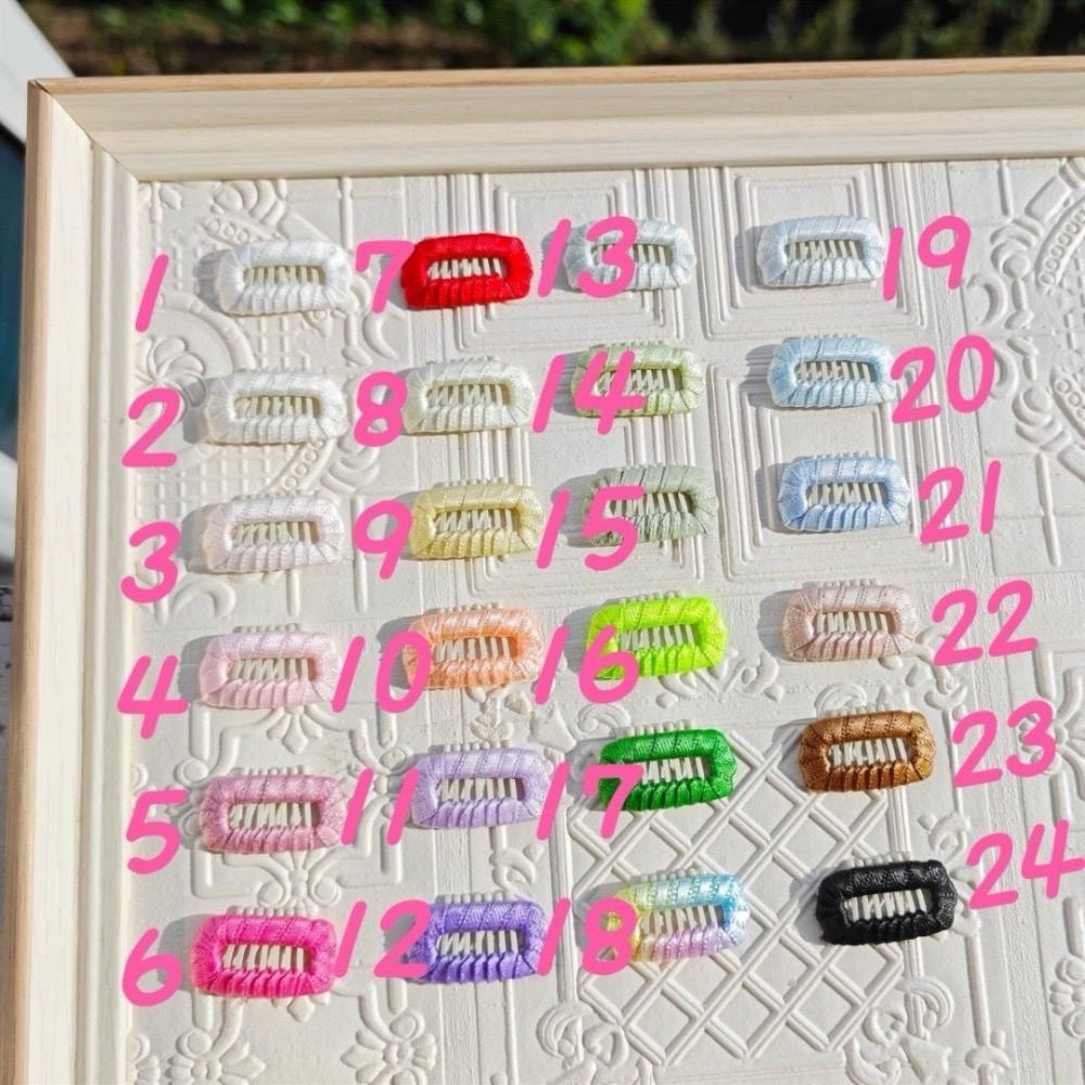 《預購》寵物bb夾梳夾發飾頭花馬爾濟斯 泰迪比熊約克夏貓咪長毛碎發夾-細節圖4