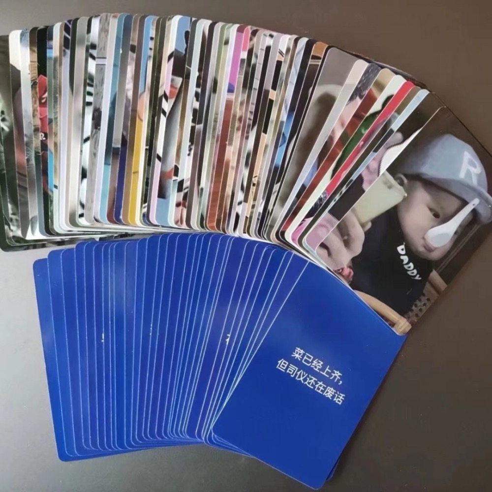 《預購》中文表情包撲克大戰大作戰搞笑惡搞 表情包撲克牌卡牌遊戲卡片桌游-細節圖3