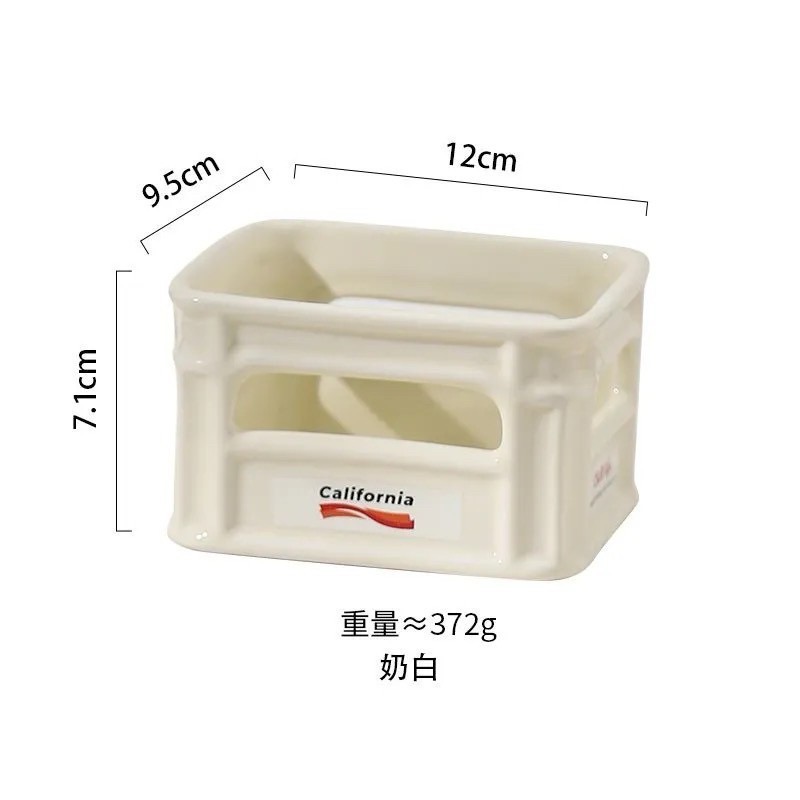 《預購》陶瓷爆米花碗高顏值網紅零食碗 創意薯條小吃筐家用客廳水果糖果碗-細節圖4