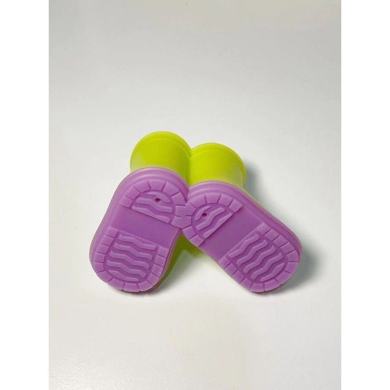 三眼仔雨鞋牙刷架水鞋牙刷插座鞋子 直立收納筒可愛浴室裝飾置物架-細節圖2