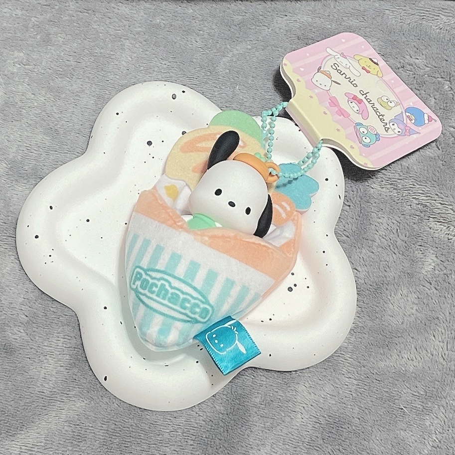 𝗟𝗶𝗻𝗦𝗵𝗼𝗽 現貨｜三麗鷗百味可麗餅系列掛件 美樂蒂/帕恰狗/漢頓/玉桂狗 可愛吊飾 小物吊掛飾-細節圖3