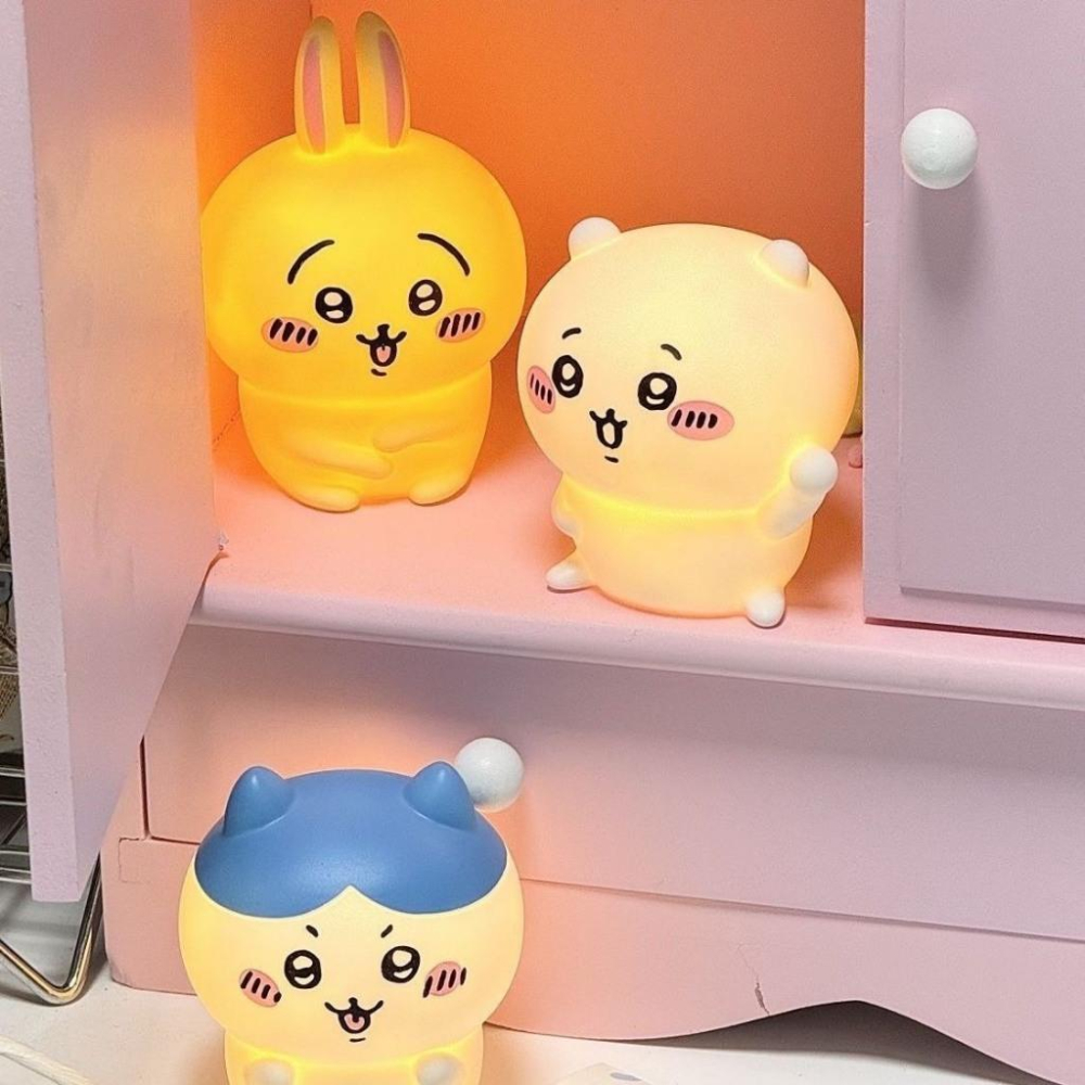 𝗟𝗶𝗻𝗦𝗵𝗼𝗽 現貨｜可愛吉伊卡哇小夜燈 卡通小八烏薩奇 床頭燈 臥室擺件 生日禮物-細節圖8