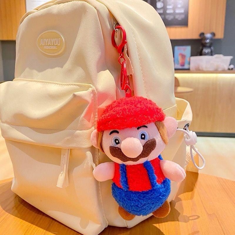 超級馬力歐毛絨鑰匙扣-細節圖2