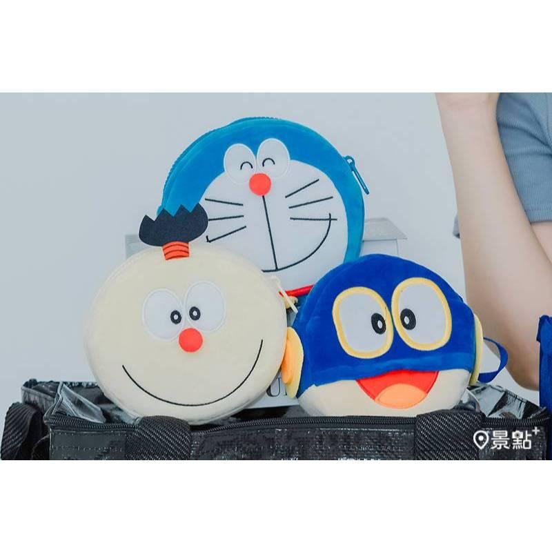 7-11限定 哆啦A夢 絨毛造型手拿包-細節圖3