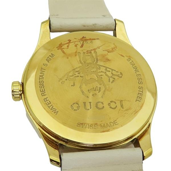 【正品現貨】 GUCCI G-Timeless Bee Star 金色蜜蜂 星星 石英腕錶 126.4-細節圖7