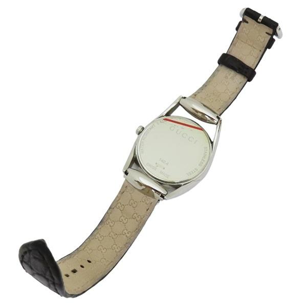 【正品現貨】 GUCCI Hotsebit 馬銜扣 鑽框 石英腕錶 140.4 高品質 時尚 經典設計-細節圖6