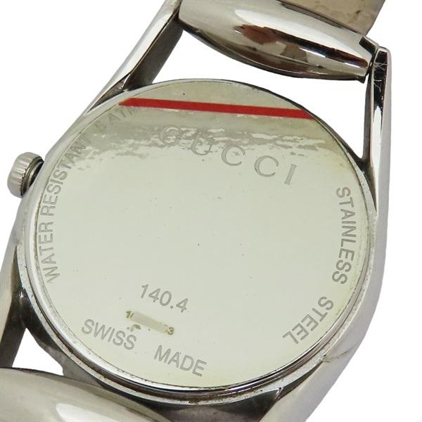 【正品現貨】 GUCCI Hotsebit 馬銜扣 鑽框 石英腕錶 140.4 高品質 時尚 經典設計-細節圖7