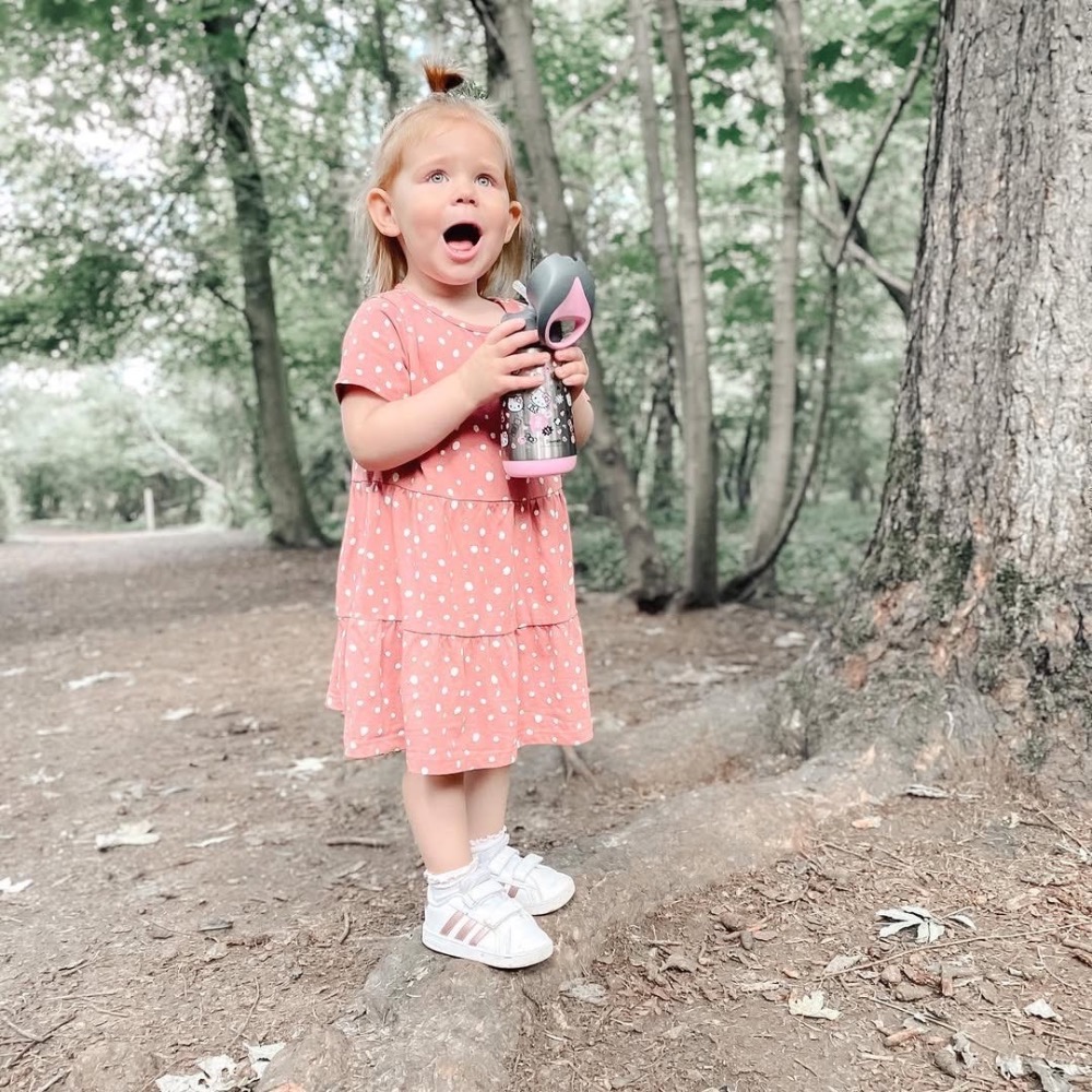 ‼️巨折🔥原價破千 b.box 澳洲 Kitty不鏽鋼吸管保冷杯350ml-細節圖8