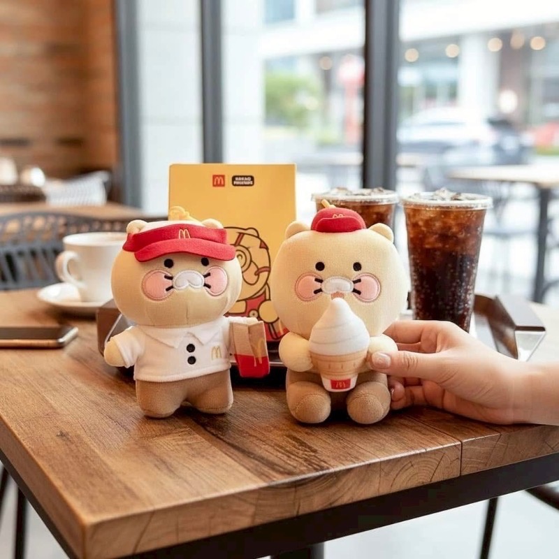 【限時快閃】泰國麥當勞 × Kakao Friends ♡ 春植 Choonsik 聯名好運吊飾 (4款可選)-細節圖8