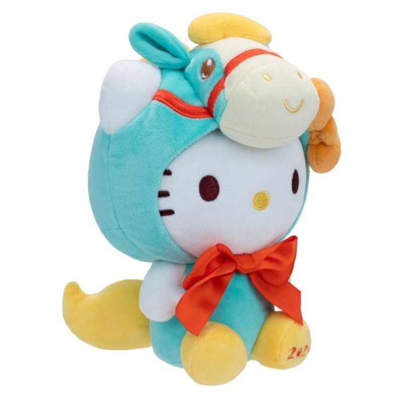【2026 限量】Hello Kitty ♡ 馬年限定生肖絨毛娃娃 (三入組精裝禮盒)-細節圖4