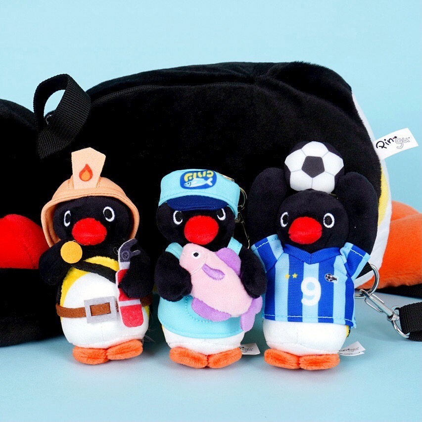 【韓國限定】PINGU 企鵝家族 ♡ 城市職業系列吊飾 (10cm/附隨機小卡)-細節圖4