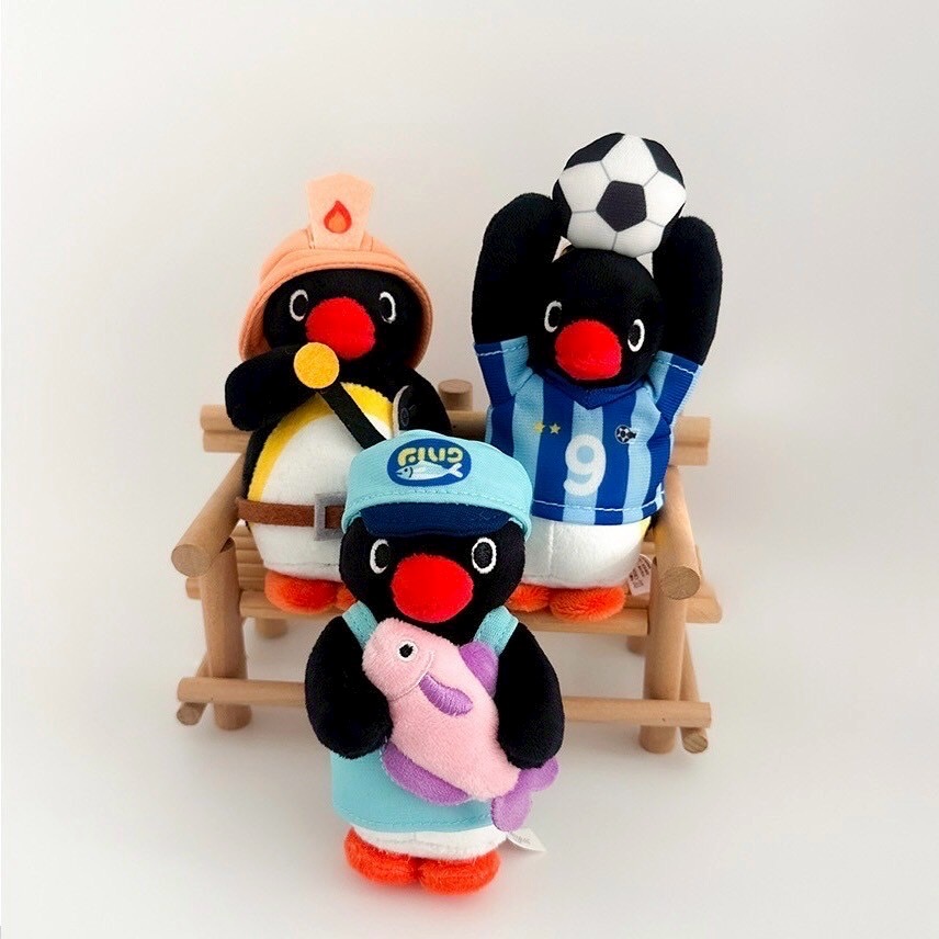 【韓國限定】PINGU 企鵝家族 ♡ 城市職業系列吊飾 (10cm/附隨機小卡)-細節圖9