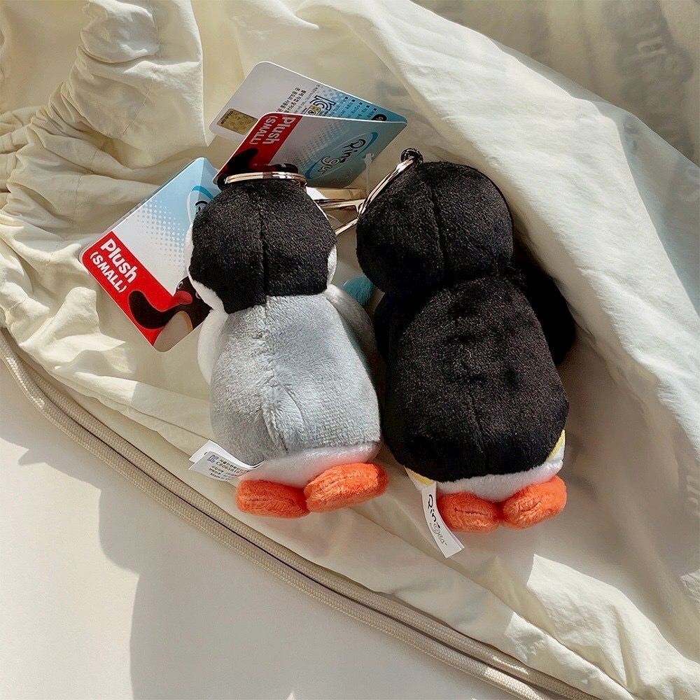 【韓國直送】PINGU 企鵝家族 ♡ 經典好朋友系列吊飾 (PINGU抱熊/PINGA抱兔)-細節圖4