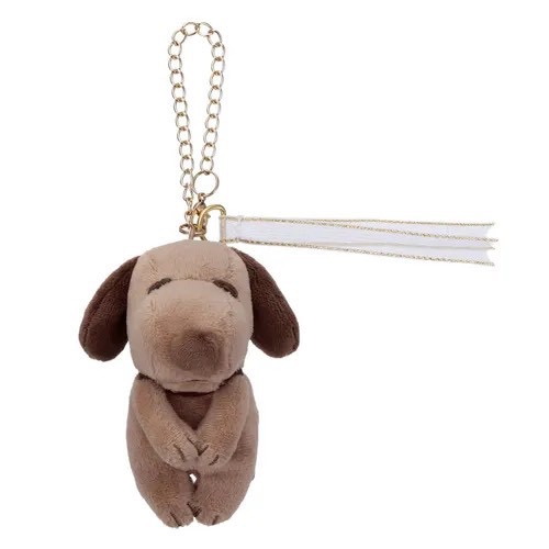 【日本直送】史努比 SNOOPY ♡ Cacao 巧克力系列 ‧ 祈禱小天使絨毛吊飾 (3色)-細節圖3
