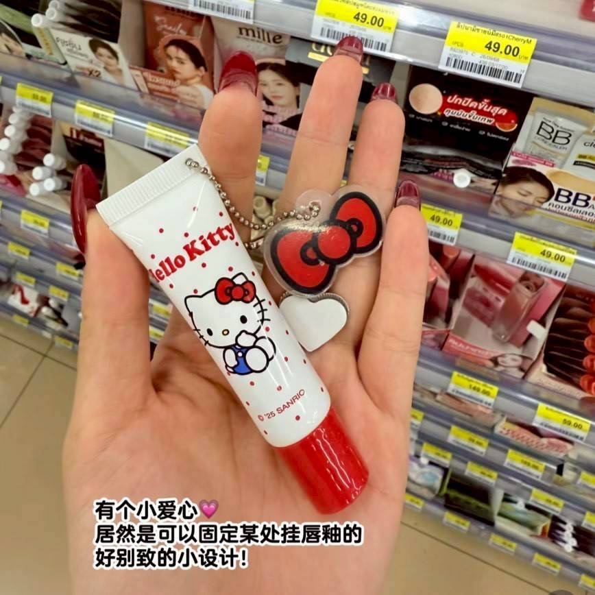 【泰國 7-11 搶空款】Hello Kitty × Cintage Beauty ‧ 果凍感潤色護唇膏 6g-細節圖3