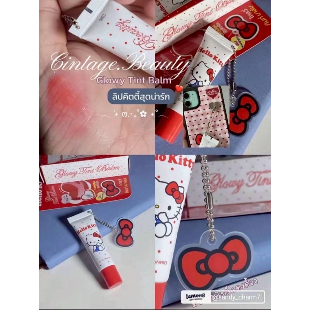【泰國 7-11 搶空款】Hello Kitty × Cintage Beauty ‧ 果凍感潤色護唇膏 6g-細節圖10