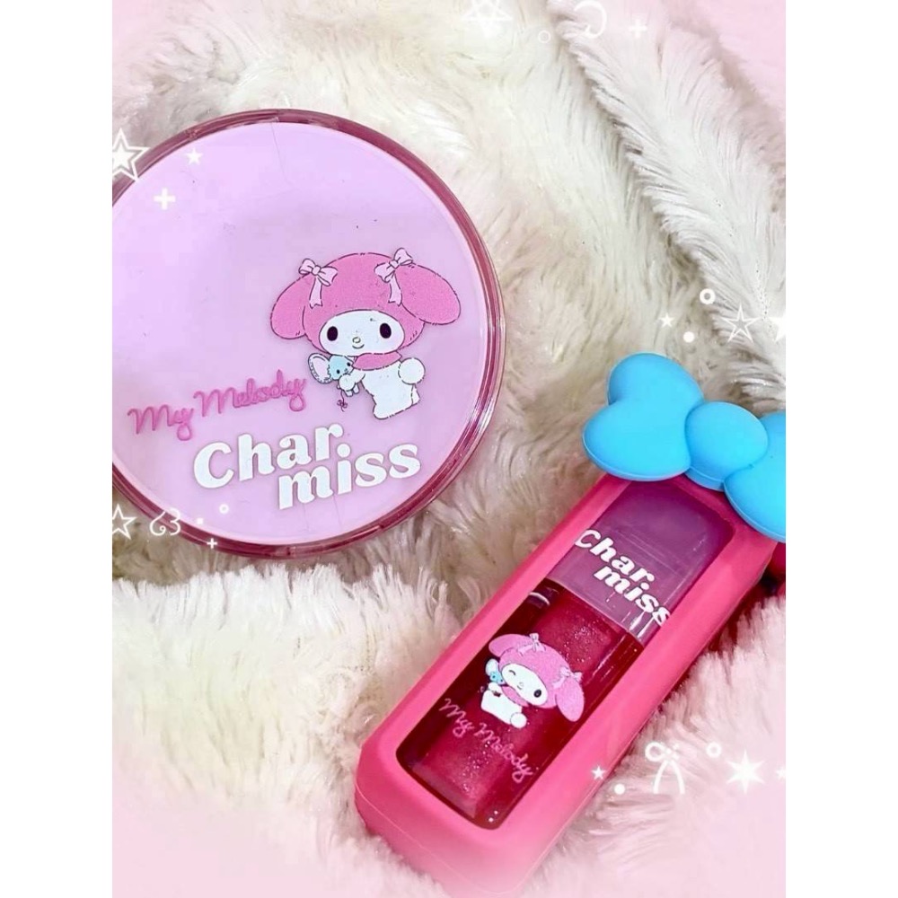 【泰國 7-11 爆紅款】My Melody × Charmiss 聯名系列 ‧ 柔霧氣墊 / 果凍唇蜜-細節圖2