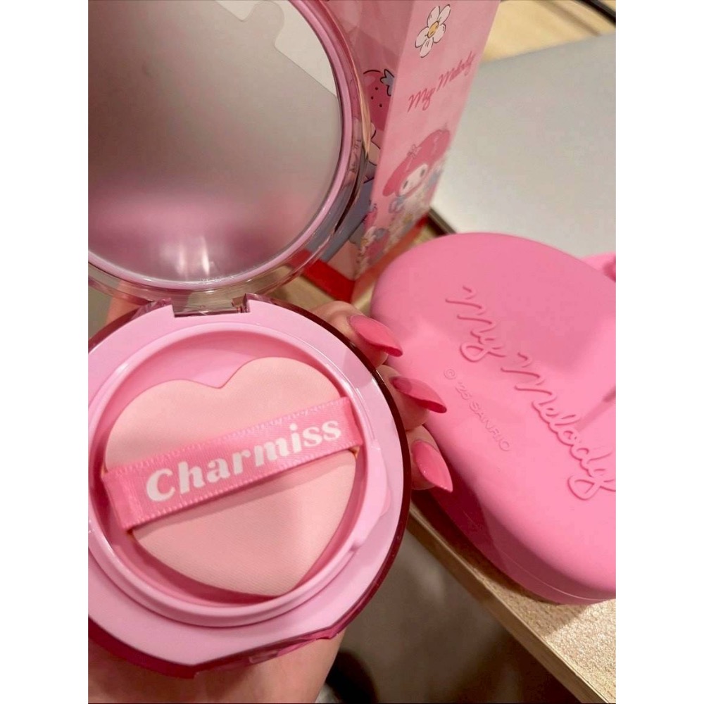 【泰國 7-11 爆紅款】My Melody × Charmiss 聯名系列 ‧ 柔霧氣墊 / 果凍唇蜜-細節圖6