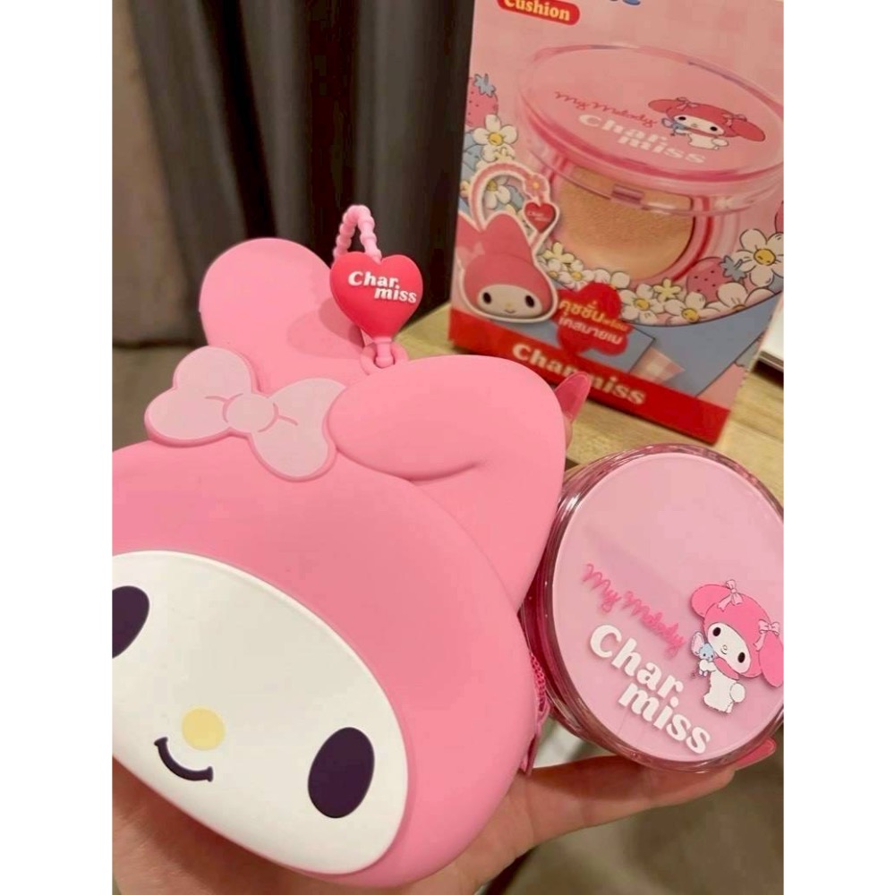 【泰國 7-11 爆紅款】My Melody × Charmiss 聯名系列 ‧ 柔霧氣墊 / 果凍唇蜜-細節圖8
