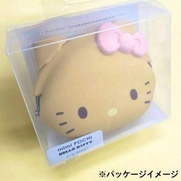 【日本直送】Hello Kitty 經典口金迷你矽膠收納包 (零錢/AirPods/飾品收納)-細節圖4