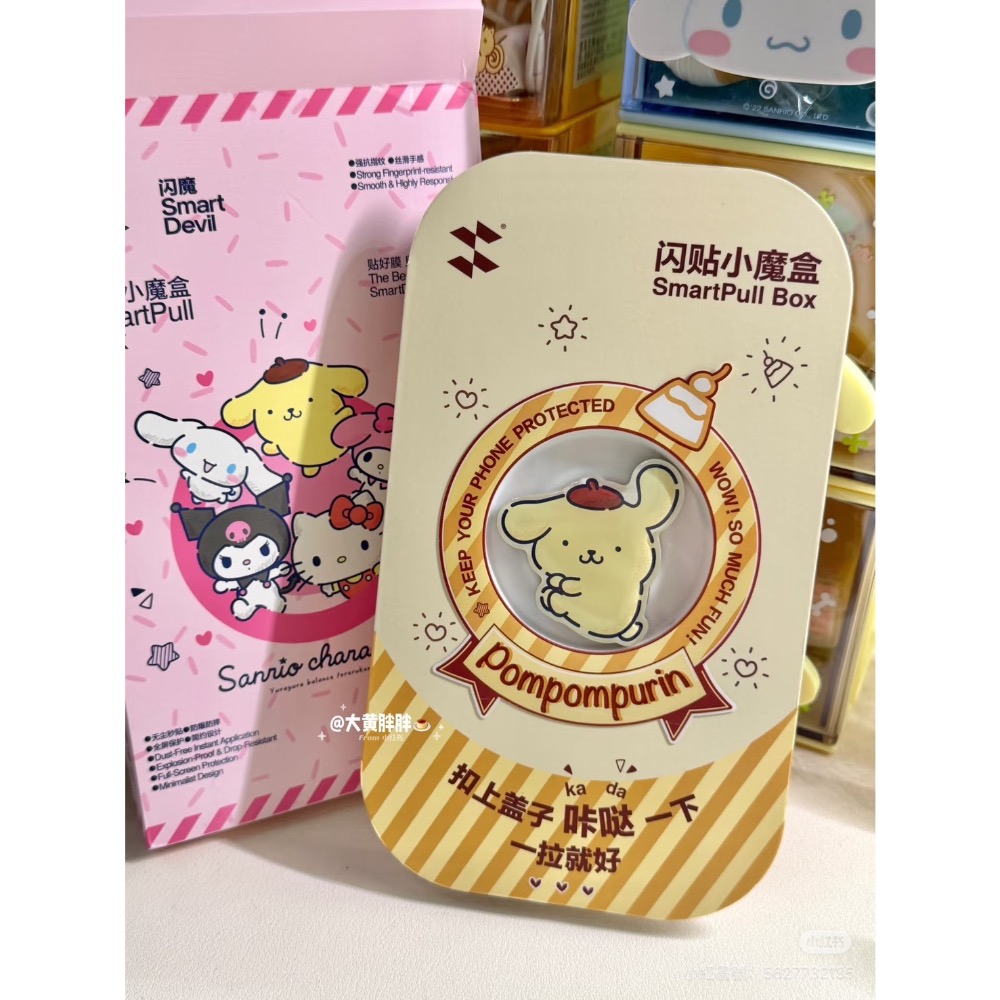 預購｜三麗鷗正版授權隱私防窺息影膜 ｜ iPhone 13-17 全系列 防偷看設計 霧面質感 美樂蒂 酷洛米 大耳狗-細節圖3