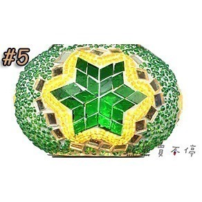 [在台現貨-單賣燈罩-5.2/13*9.5公分] 土耳其燈 馬賽克 彩色玻璃 燈具配件 燈罩尺寸B-規格圖11