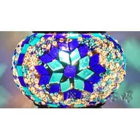 [在台現貨-單賣燈罩-4.8/10.5*8公分] 土耳其燈 馬賽克 彩色玻璃 燈具配件 燈罩尺寸A-細節圖11