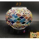[在台現貨-單賣燈罩-4.8/10.5*8公分] 土耳其燈 馬賽克 彩色玻璃 燈具配件 燈罩尺寸A-規格圖11