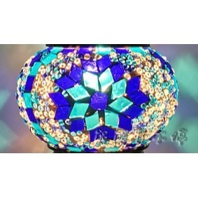 [在台現貨-單賣燈罩-4.8/10.5*8公分] 土耳其燈 馬賽克 彩色玻璃 燈具配件 燈罩尺寸A-規格圖11