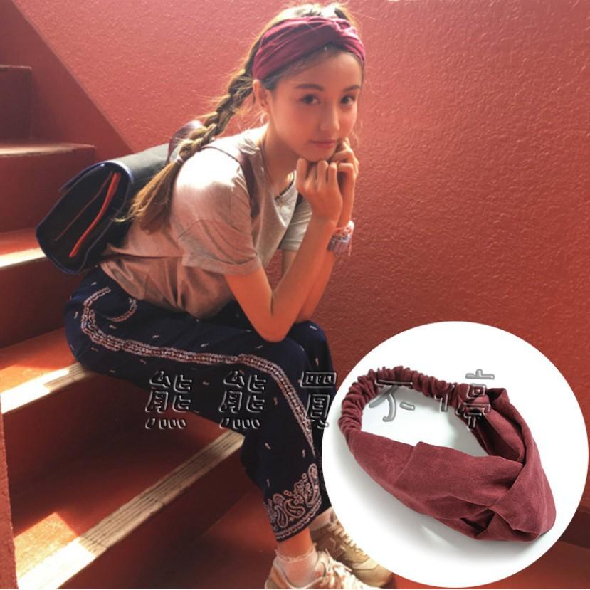 <現貨> 新色麂皮絨髮帶-細節圖4