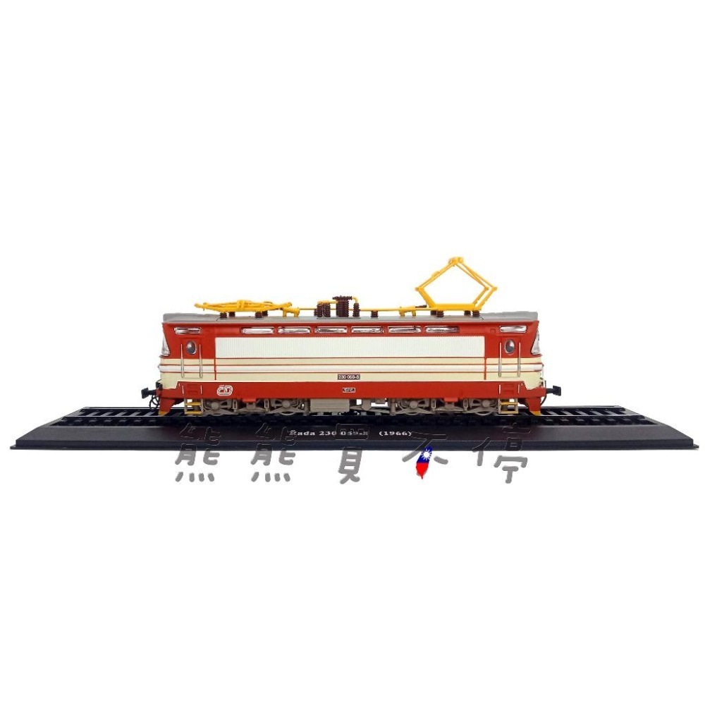 [在台現貨-鐵道迷最愛] 經典復古電車 Rada 230 059-8 1966年 1/87 電車 火車 模型 附鐵軌-細節圖3