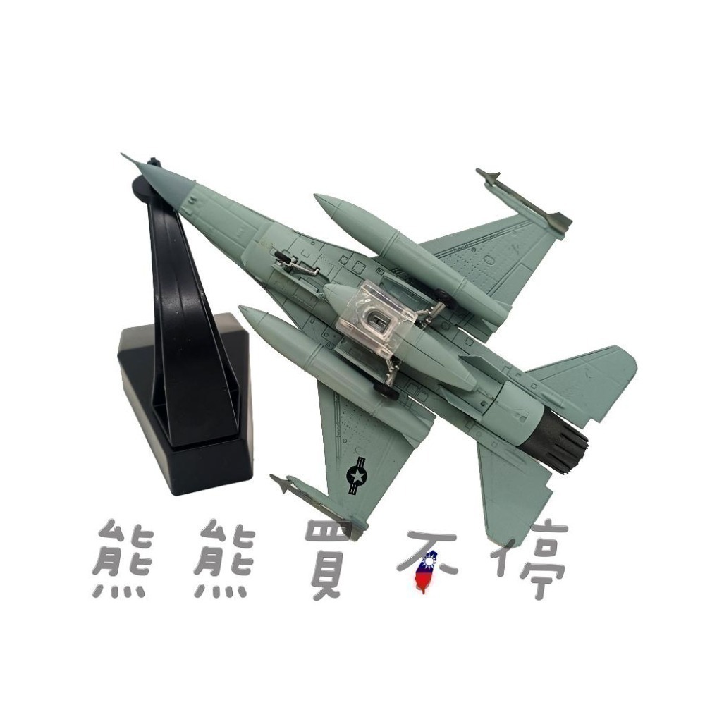 [在台現貨-2023新款] 美國 空軍 F-16C 毒蛇 Viper F16 戰隼 戰鬥機 1/100 合金 飛機模型-細節圖4
