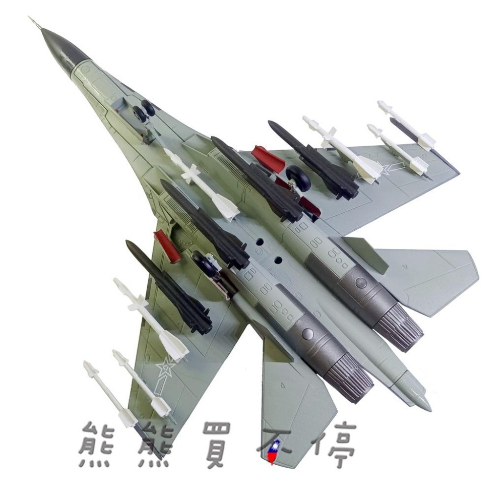 [在台現貨-擾台共機系列] 中國解放軍 SU-30 蘇-30 SU30 戰鬥機 1/72 合金 飛機模型 多部位可動-細節圖4