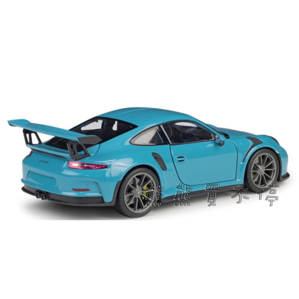 [在台現貨-五色可選] PORSCHE 保時捷 911 GT3 RS 1/24 原廠授權 合金 汽車模型-細節圖7